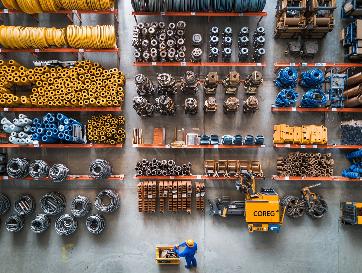 Partes para maquinaria